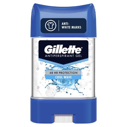 GILLETTE STICK 70 ML COOL WAVE CLEAR GEL şəkli