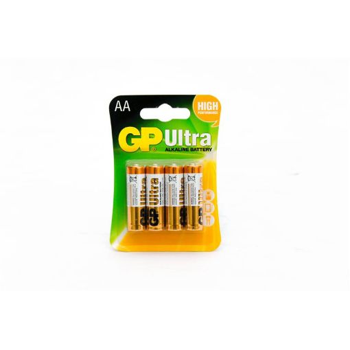 GP BATAREYA ULTRA ALKN LR6 AA 1.5V 15AU4 şəkli