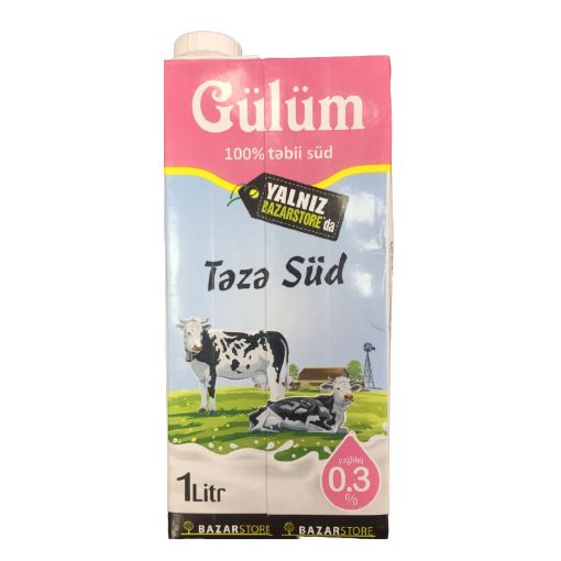 GÜLÜM SÜD 1 L 0,3% şəkli