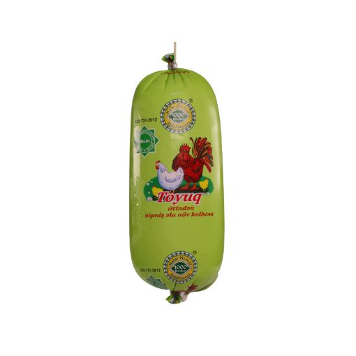 HALAL NEMƏT KOLBASA DOKT.TOYUQ YASIL KQ şəkli