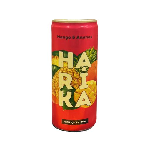 HARIKA QAZLI SU 250 ML MANQO ANANAS şəkli