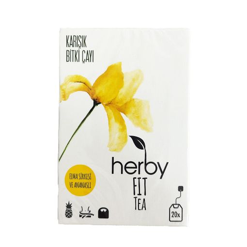HERBY ÇAY FİT 20 Lİ ALMA ANANASLI şəkli
