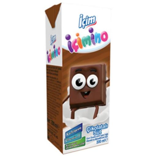İÇİMİNO SÜD 180 ML ŞOKOLAD şəkli
