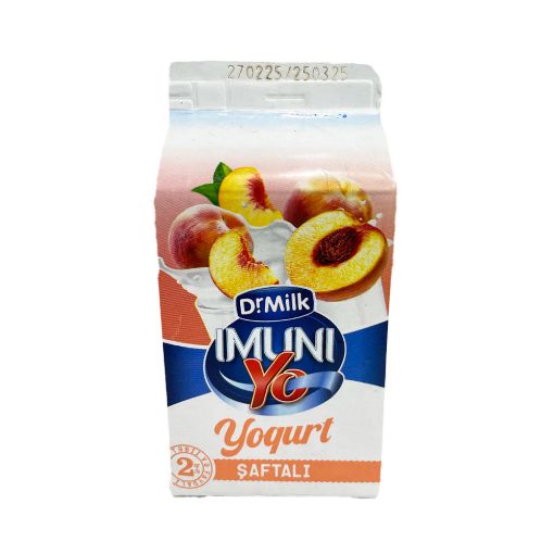 DR.MİLK İMUNİ İÇMƏLİ YOQURT 450 Q ŞAFTAL şəkli