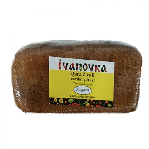 İVANOVKA ÇÖRƏK 350 Q QARA ZİRƏLİ şəkli