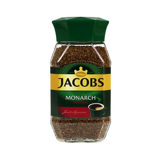 JACOBS MONARCH İNTENSE KOFE 190 Q ŞÜŞƏ şəkli