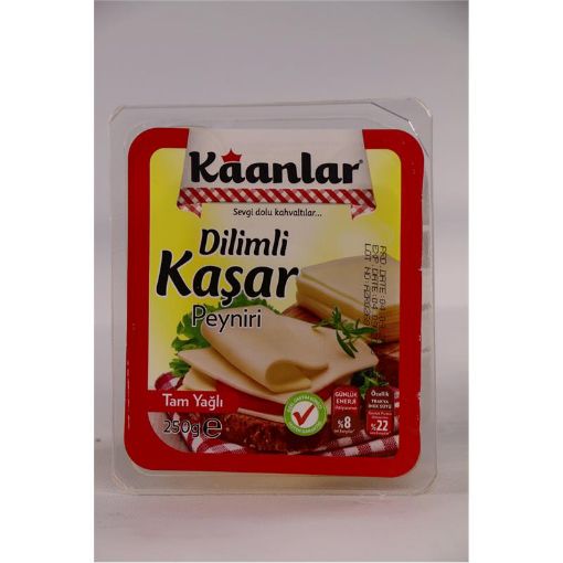 KAANLAR KAŞAR PENDİR 250 Q DİLİM şəkli