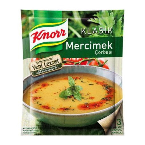 KNORR MERCİMƏK ŞORBASI 76 Q şəkli