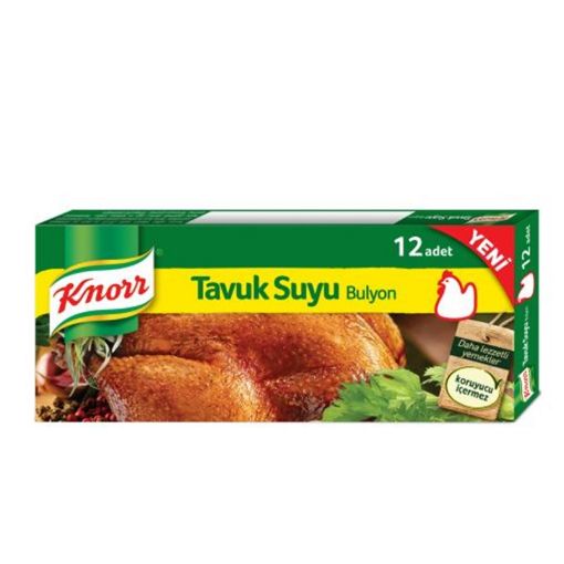 KNORR TOYUQ BULYON SUYU 12X10 Q şəkli