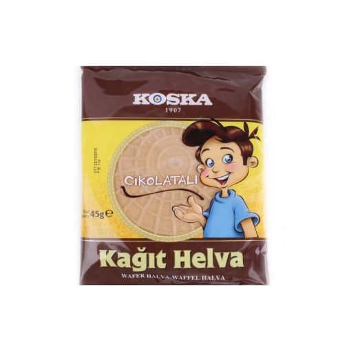KOSKA KAĞIZ HALVA 45 Q KAKAOLU şəkli