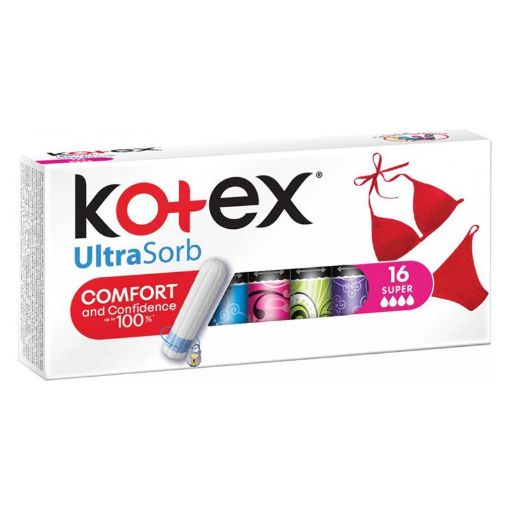 KOTEX TAMPON 16 LI SUPER şəkli