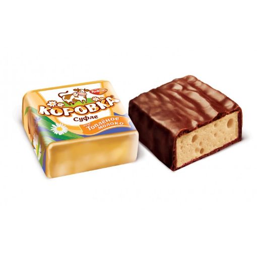 KRASNIY OKTYABR KOROVKA SUFLE TOPL MOL K şəkli