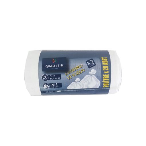 QUALITT'O ZİBİL TORBASI 20 L 20 Lİ 44X56 şəkli