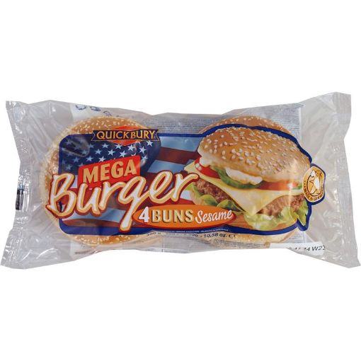 QUICKBURY BURGER ÇÖRƏYİ 300 Q MEGA KÜNC şəkli