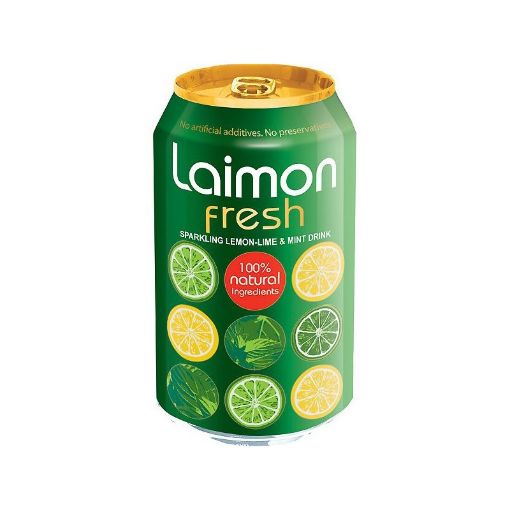 LAIMON FRESH QAZLI İÇKİ 330 ML BANKA şəkli