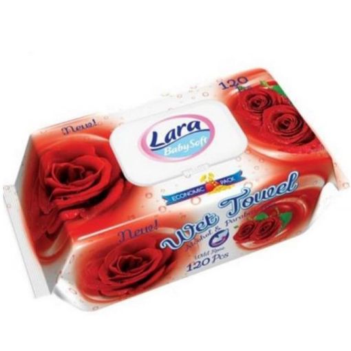 LARA YAŞ DƏSMAL 120 Lİ QIZILGÜL QAPAQLI şəkli
