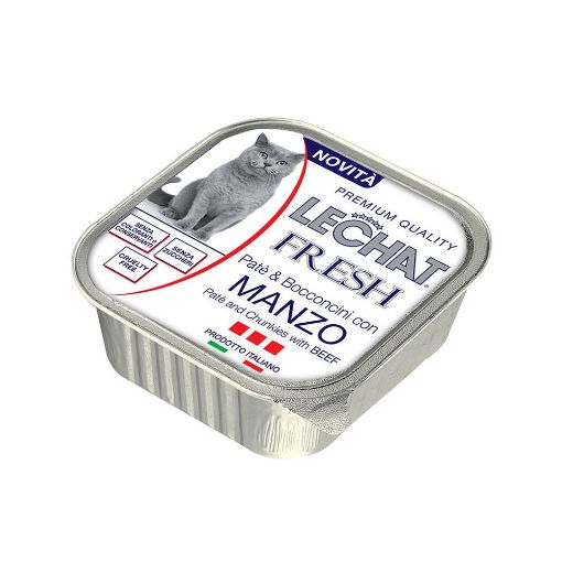 LECHAT FRESH PİŞİK PAŞTETİ 100 Q MAL ƏTİ şəkli