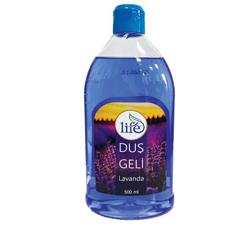 LIFE DUŞ GELI 500 ML LAVANTA şəkli