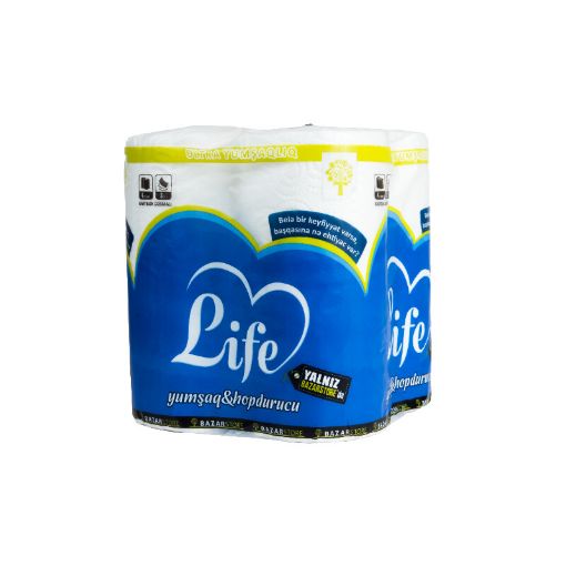 LIFE MƏTBƏX DƏSMALI 4 LÜ 3 QAT şəkli