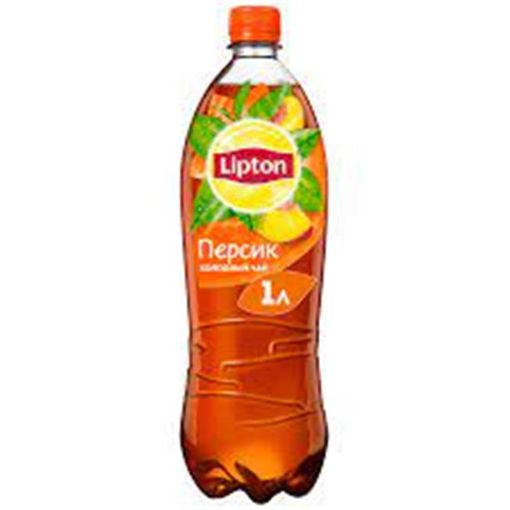 LİPTON SOYUQ CAY ŞAFTALI PET 1000 ML şəkli