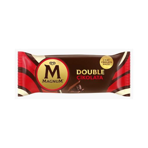 MAGNUM DONDURMA 100 ML DOUBLE ŞOKOLAD şəkli