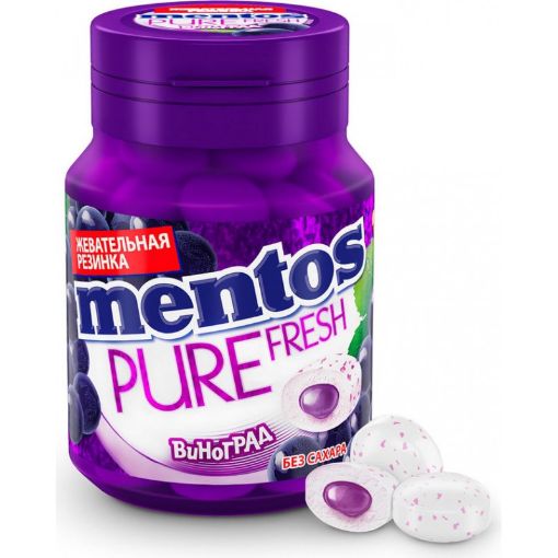 MENTOS PURE FRESH SAQQIZ 54 Q GRAPE şəkli