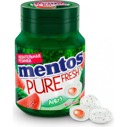 MENTOS PURE FRESH SAQQIZ 54 Q WATERMELON şəkli