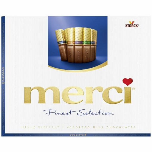 MERCİ FINEST SEL. ŞOKOLAD 250 Q GOY şəkli