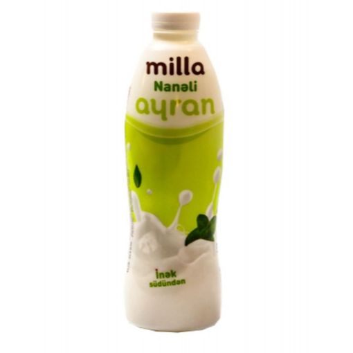 MİLLA AYRAN 1 L NANƏLİ BUTULKA şəkli