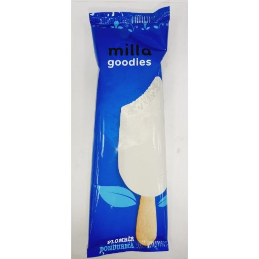 MİLLA DONDURMA 100 ML ÇUBUQDA PLOMBİR şəkli