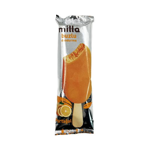 MİLLA DONDURMA 100 ML PORTAĞAL BUZLU şəkli