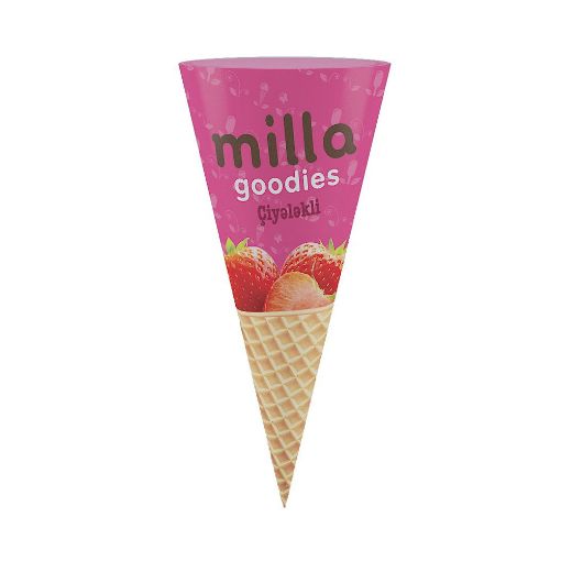 MİLLA DONDURMA 125 ML ÇİYƏLƏK QABDA şəkli