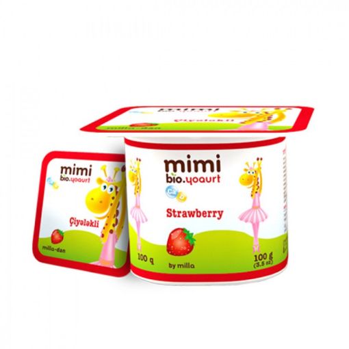 MİLLA MİMİ YOQURT 100 Q ÇİYƏLƏK şəkli