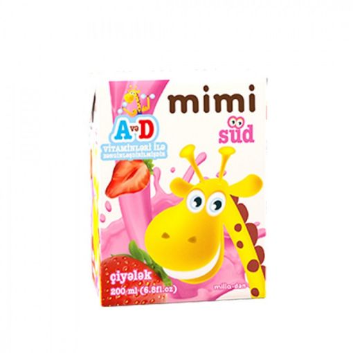 MİLLA MİMİ SÜD 200 Q ÇİYƏLƏK 1.8% şəkli