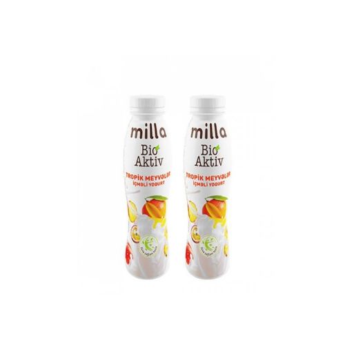 MİLLA YOQURT İÇMƏLİ 270 ML MANQO ŞAFTALI şəkli