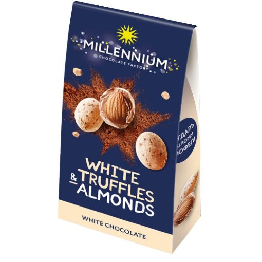 MİLLENİUM TRUFFEL ŞOKOLAD 100 Q AĞ şəkli