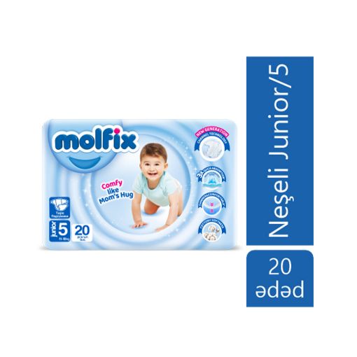 MOLFIX UŞAQ BEZİ N5 20 LI JUNIOR şəkli