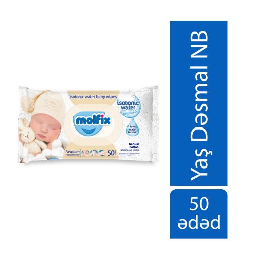 MOLFIX YAŞ DƏSMAL 50 LI PAMBIQ şəkli