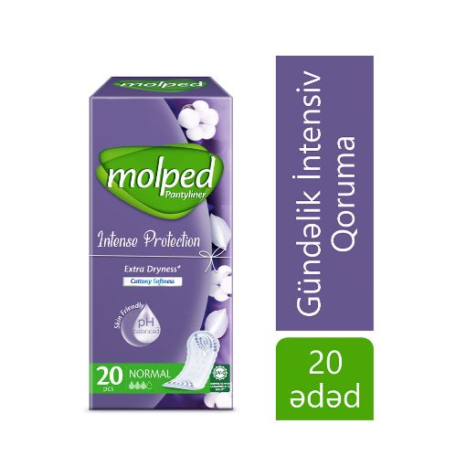 MOLPED GÜNLÜK QADIN BEZİ 20 Lİ şəkli