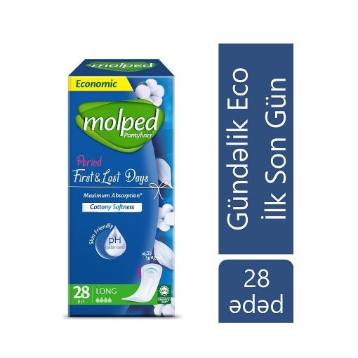 MOLPED GÜNLÜK QADIN BEZİ 28 Lİ EKONOMİK şəkli