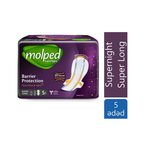 MOLPED QADIN BEZİ 5 Lİ NORMAL SUPERLONG şəkli