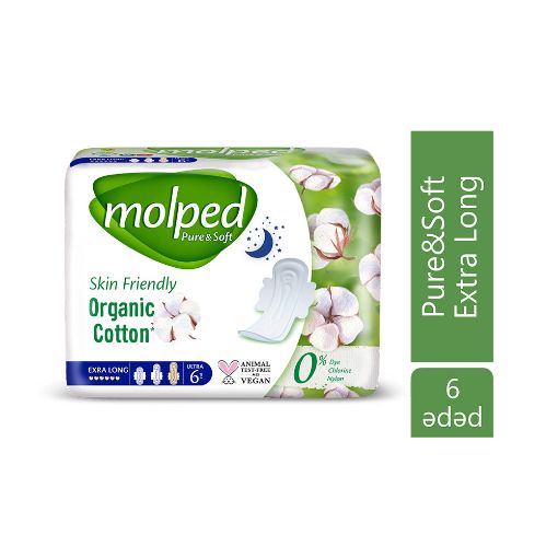 MOLPED QADIN BEZİ 6 LI GECƏ PURE&SOFT şəkli