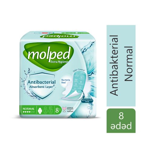 MOLPED QADIN BEZİ 8 Lİ ANTİBAKTERYAL NOR şəkli