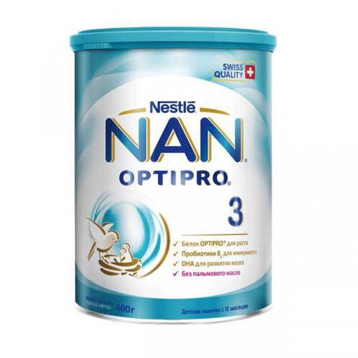 NESTLE NAN UŞAQ YEMƏYİ 400 Q N3 şəkli