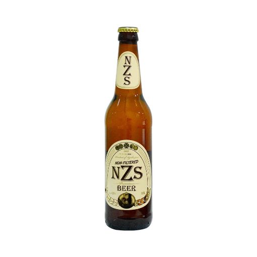 NZS PİVƏ 500 ML FİLTİRSİZ ŞÜŞƏ şəkli