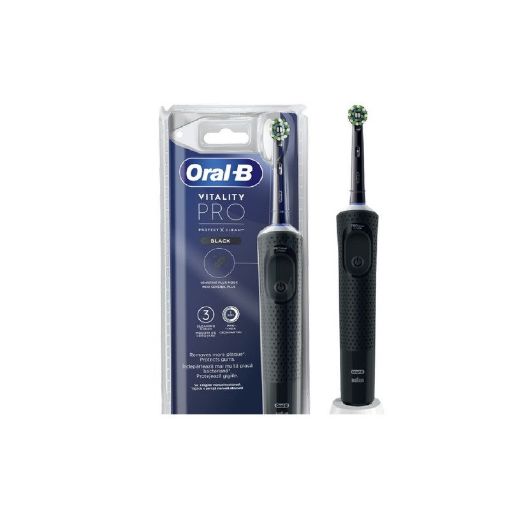 ORAL B ELEKTRIKLI DİŞ FIRÇASI VITAL QARA şəkli