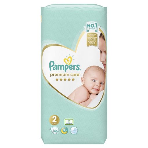PAMPERS PREMIUM UŞAQ BEZİ N2 46 LI 4-8 K şəkli