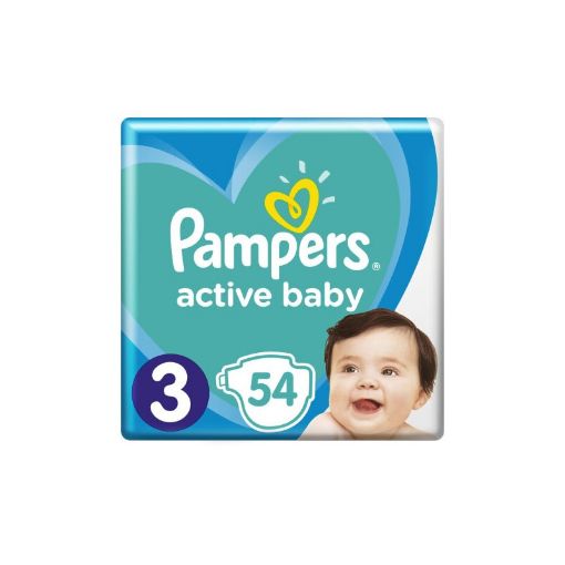 PAMPERS UŞAQ BEZİ N3 54 LÜ VALUE PACK şəkli