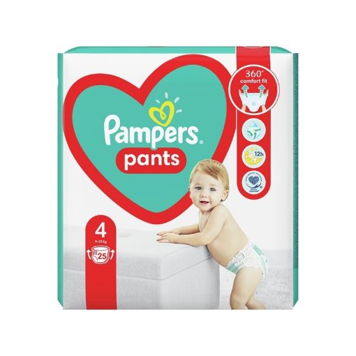 PAMPERS UŞAQ BEZİ TUMAN N4 25 Lİ 9-15 KQ şəkli