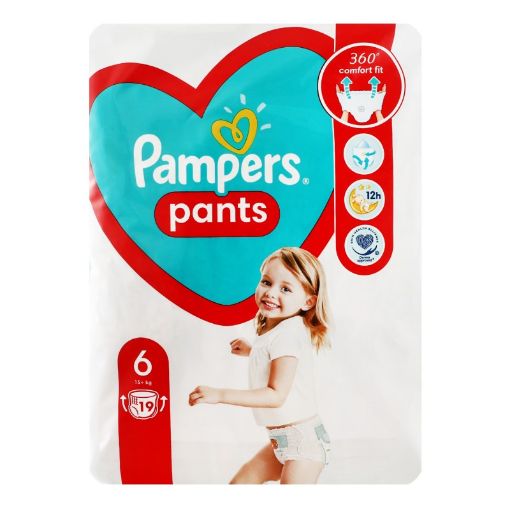 PAMPERS UŞAQ BEZİ TUMAN N6 19 Lİ 14-19 K şəkli